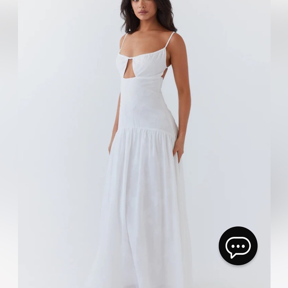 Peppermayo Myra Maxi Dress - White - Picture 2 of 8